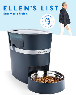 PetSafe Smart Feed Automatic Pet Feeder was selected as one of 30 favorite products in Ellen's List