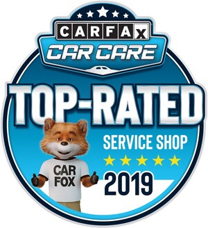CARFAX Consumers Recognize Top-Rated Service Shops