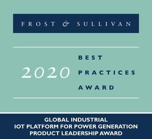 2020 Global Industrial IoT Platform for Power Generation Product Leadership Award