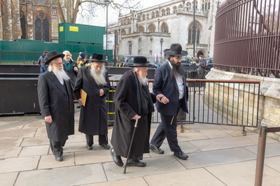 Photo of the senior Rabbis beginning of 2019 @ UKParliament to discuss issues affecting the education of Orthodox Jewish Schools in UK