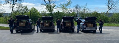Kia Motors’ “Telluriders” Continue Delivering Face Shields to Hospitals and Medical Facilities Nationwide