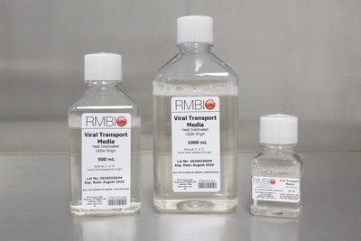 Bulk Viral Transport Medium for Covid-19 Testing Kits - by Rocky Mountain Biologicals, LLC