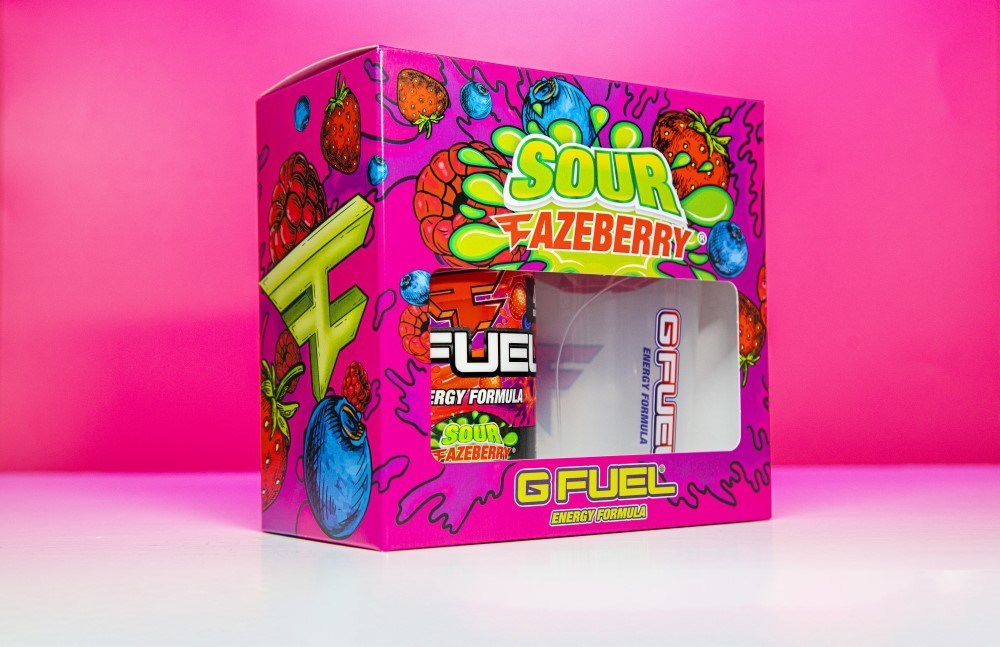 G Fuel And Faze Clan Launch New Sour Fazeberry Flavor And Gfuelfazex Dream Setup Contest