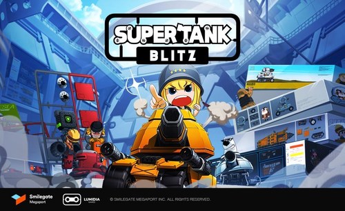 Casual mobile sandbox game “SUPERTANK BLITZ” now available for global pre-registration