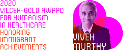 Dr. Vivek Murthy is the recipient of the 2020 Vilcek-Gold Award for Humanism in Healthcare
