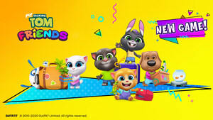 The Virtual Pet Revolution Begins With My Talking Tom Friends, Available June 12