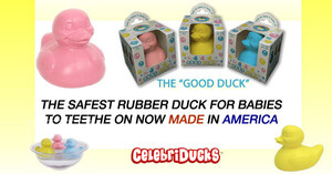 The Safest Rubber Duck for Teething Babies Now Made in America