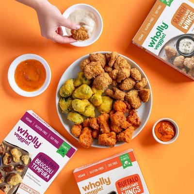 Wholly Veggie’s New Plant-Based Cauliflower Wings (CNW Group/Wholly Veggie)