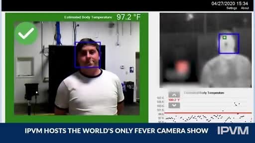 IPVM is excited to announce the world's first "Fever Cameras" show, to be held this June 2nd and 3rd from 11am to 3pm EDT, giving you a unique opportunity to ask questions and see these systems work (and fail) from the safety of your home.
