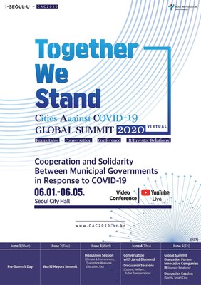 Seoul Hosts “Cities Against COVID-19” Global Summit 2020 (PRNewsfoto/Seoul Metropolitan Government)