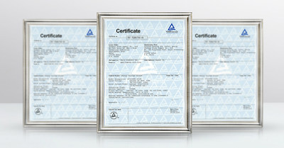 UL9540 Compliance Certificate for C&I Energy Storage System ST556kWh-250UD