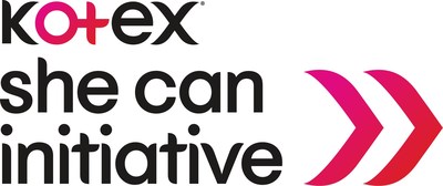 The Kotex She Can Initiative will provide sustained support for women and girls whose futures can be changed through access to period supplies, community education and an independent future. To learn more about the Kotex She Can Initiative, visit Kimberly-Clark.com/Kotex-She-Can-Initiative