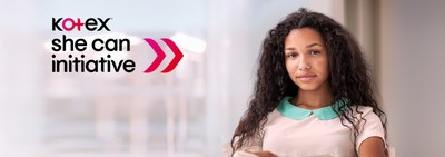 The Kotex She Can Initiative will provide sustained support for women and girls whose futures can be changed through access to period supplies, community education and an independent future. To learn more about the Kotex She Can Initiative, visit Kimberly-Clark.com/Kotex-She-Can-Initiative