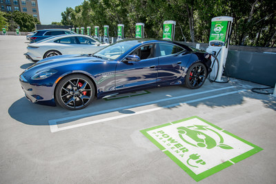 With a total of 44 chargers, 24 Superchargers installed by Tesla and 20 Tritium fast chargers installed by the City of Pasadena, the Marengo Charging Plaza is the largest public electric vehicle (EV) fast-charging plaza in the nation.