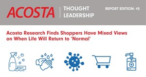 Acosta Research Finds Shoppers Have Mixed Views on When Life Will Return to 'Normal'