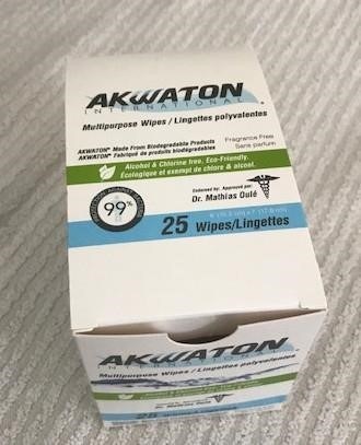 Lingettes polyvalentes d’Akwaton International (Groupe CNW/Santé Canada)