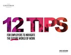 New eBook: 12 Tips for Employers to Navigate the Future World of Work