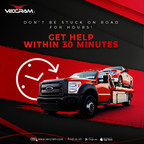 Veccram Roadside Assistance App for Small Passenger Vehicles Goes Live: Provides Fast, Safe and Secure Help in Dozens of U.S. Cities