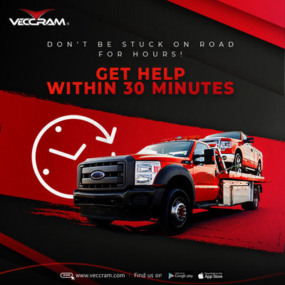 On-demand roadside assistance in 30 minutes.