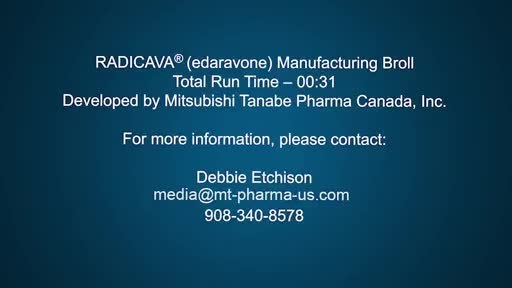 Mitsubishi Tanabe Pharma Canada annonce que son traitement pour la sclérose latérale amyotrophique (SLA) a été ajouté au programme de médicaments de l'Ontario