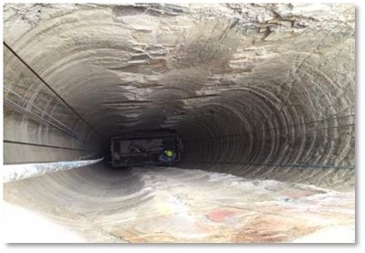Figure 2: 27m deep shaft (CNW Group/Nubian Resources Ltd.)
