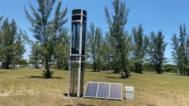 Home Elevator - Powered by Air and Sun