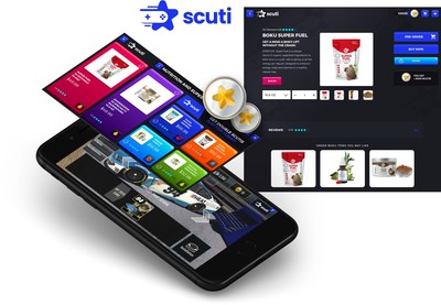 Scuti's eCommerce marketplace is accessed through any Scuti-enabled games and lets brands market, sell and ship direct to game players.