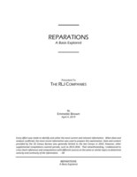 Robert L. Johnson, Founder Of Black Entertainment Television And The RLJ Companies, Issues Statement And Proposal For Full Black American Reparations