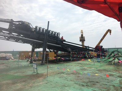 XCMG’s XZ13600 Makes Successful Debut in China-Russia ‘East-route’ Natural Gas Pipeline Project.