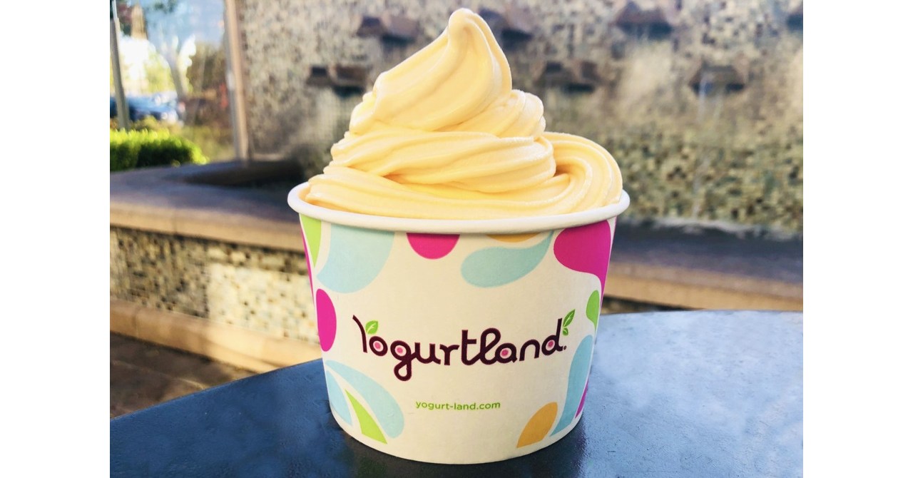 Yogurtland Summer With New Orange Blossom White Peach Light