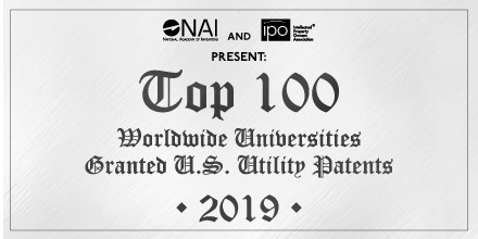 Top 100 Worldwide Universities Granted U S Utility Patents In 19 Announced