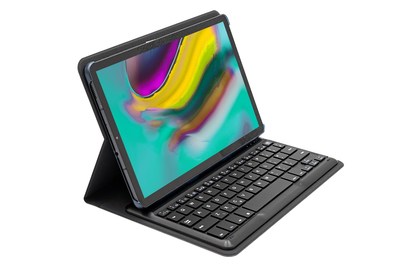 Slim and sleek, the stylish Targus® Bluetooth® Keyboard Case for the Samsung Galaxy Tab S6 Lite adds style, protection, and laptop-like functionality for the newly released S6 Lite.