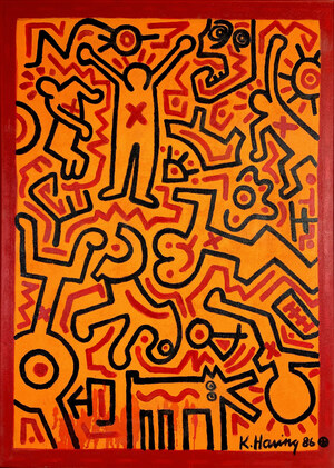 Keith Haring Painting Resurfaces in Phoenix After 34 Years