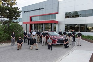 Toyota Motor Manufacturing Canada Celebrates as its Nine-Millionth Vehicle Rolls Off the Line in Southern Ontario