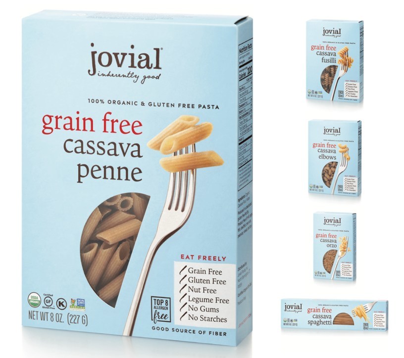 Jovial Foods Inc Launches First Organic Grain Gluten Free Cassava Pasta On The Market