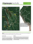 Hannan Identifies New 2 km Long Zone of High-Grade Copper Silver Mineralization at the San Martin Project Peru