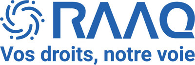 Logo RAAQ (Groupe CNW/Regroupement des aveugles et amblyopes du Qubec (RAAQ))