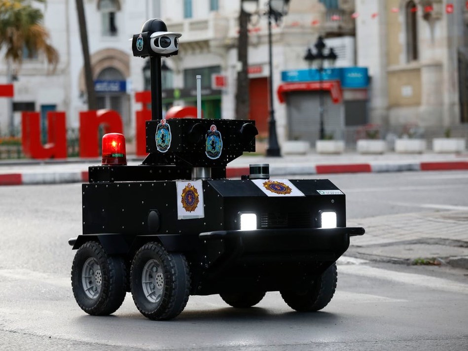 VIVOTEK Joins ENOVA Robotics Police Robot Project to Enforce COVID19