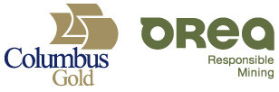 TSX:OREA; TSX:CGT (CNW Group/Columbus Gold Corporation)