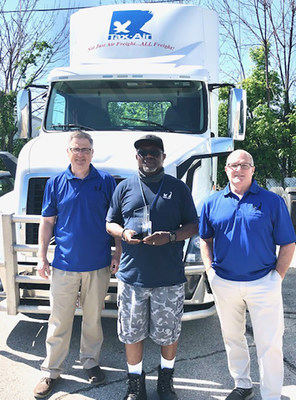 Pictured (left to right): Brandon Pearson (Director Of Operations), Voss Brown (On-Site Coordinator), Tim Lower (Terminal Manager).