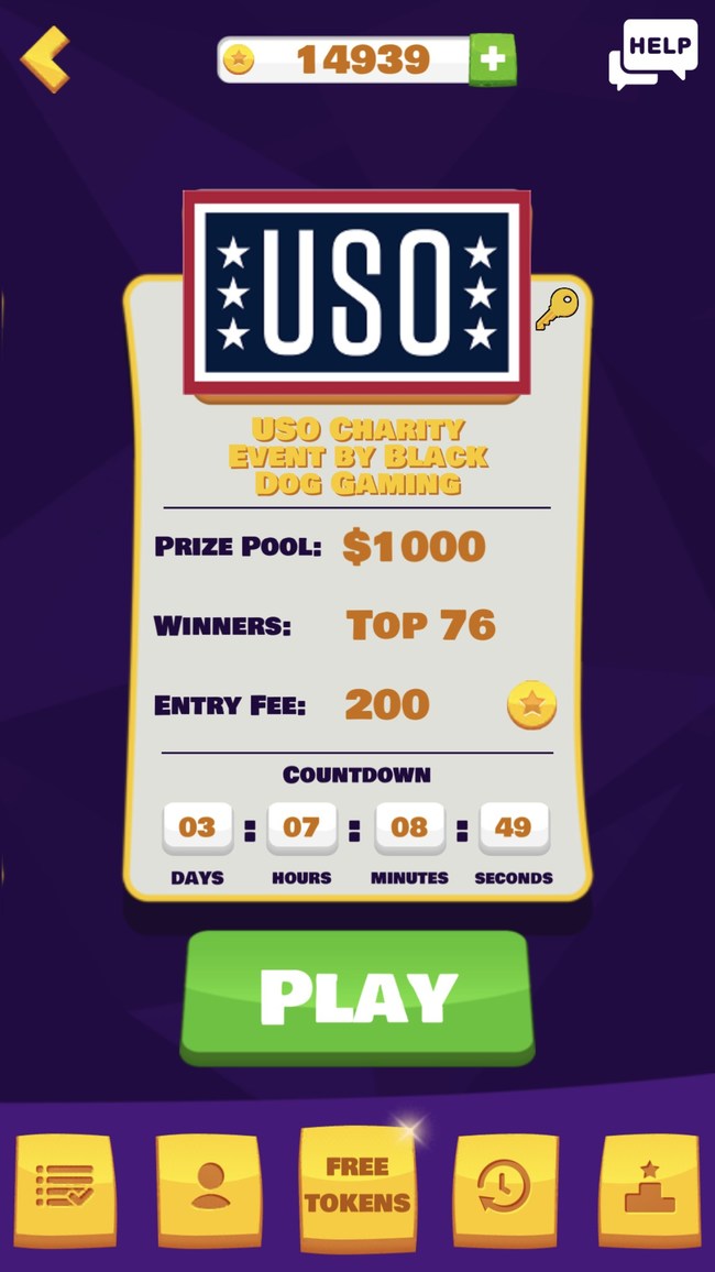 USO Charity eSports Tournament on Candy Boo by MegaFans in partnership with Black Dog Gaming