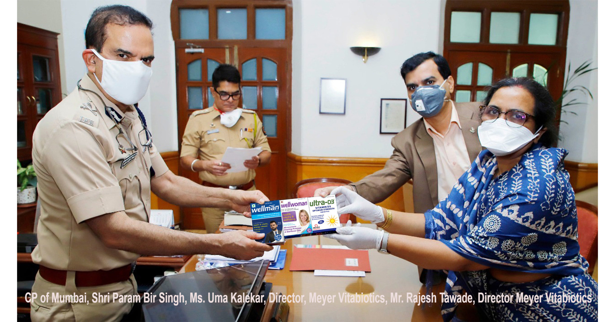 Real Heroes Of Mumbai Boost Their Immunity By Unconditional Support From Meyer Vitabiotics