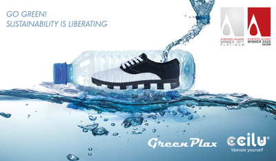 Sustainability Drives GreenPlax(R), The World's 1st Shoes Primarily Made with Ocean Plastics