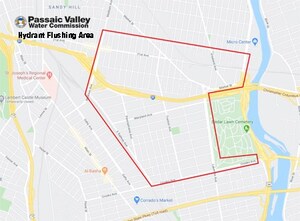 Passaic Valley Water Commission Gives Notice Of Flushing Of Water Mains In Lakeview Section Of Paterson