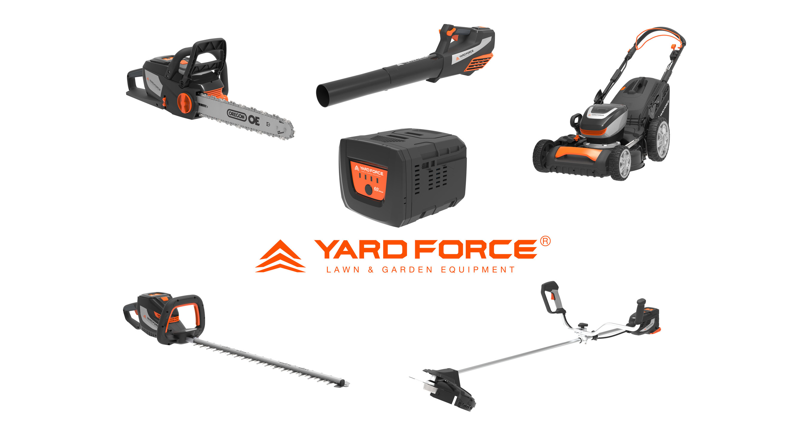 Yardforce 60v Blower with 2.5 Ah Battery and Charger