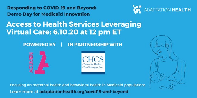 RSVP to the Improving Access to Care webinar on June 10 with a focus on maternal health and behavioral health solutions.