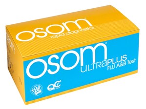 Sekisui Diagnostics Announces FDA Clearance and CLIA Waiver of the OSOM® Ultra Plus Flu A&amp;B Test