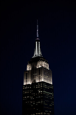 Empire State Building Celebrates New York City's Reopen