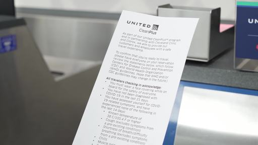 United Airlines Asks All Passengers to Take Health Self-Assessment as Part of Check-In Process