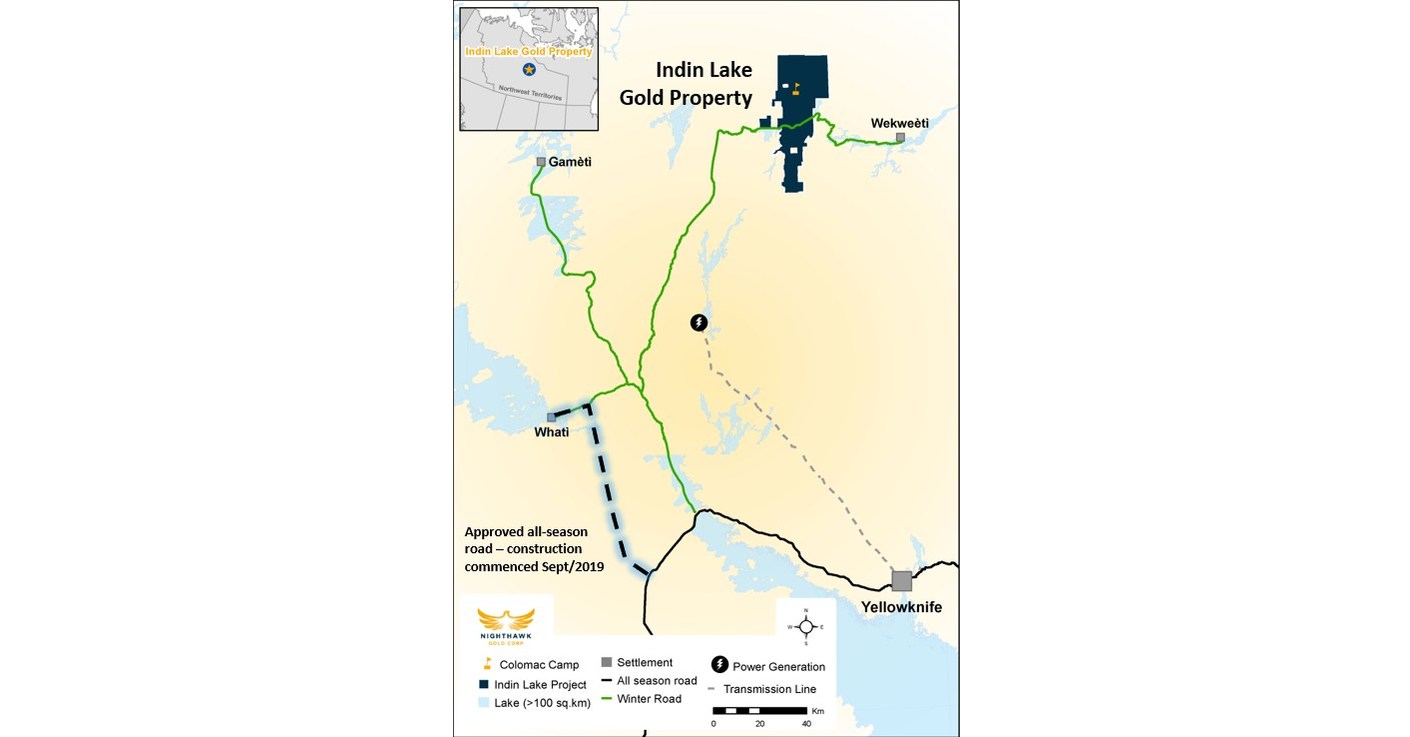 Nighthawk Provides Update on the AllSeason Road Build in the Northwest